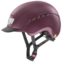 Kask jeździecki Uvex Elexxion MIPS bordo